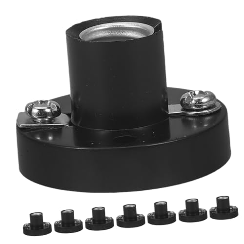 KICHOUSE 8 Stück Teiliges Mini Lampenfassung Schraubtyp Kunststoff Lampenhalterung für Schüler Physik Experimente Stabiles Montieren Einfacher Einbau Zuverlässige Leistung von KICHOUSE