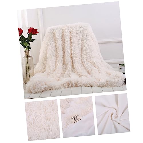 KICHOUSE Babydecke Warm Tröster Bettdecke Feste Farbwurfdecke Gemütliche Überwurfdecke Fleecedecke Einfarbige Decke Leichte Wurfdecke Couch-überwurfdecke Fleece-überwurfdecke Weiß KICHOUSE Babydecke Warm Tröster Bettdecke Feste Farbwurfdecke Gemütliche Überwurfdecke Fleecedecke Einfarbige Decke Leichte Wurfdecke Couch-überwurfdecke Fleece-überwurfdecke Weiß von KICHOUSE