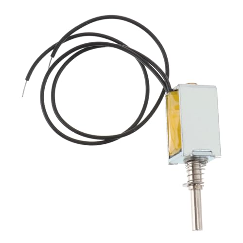 KICHOUSE Dc Mini Elektromagnet Solenoid Offener Rahmen Linearer Push pull Kraftvoller Magnet für Industrieautomation und Heimgeräte von KICHOUSE