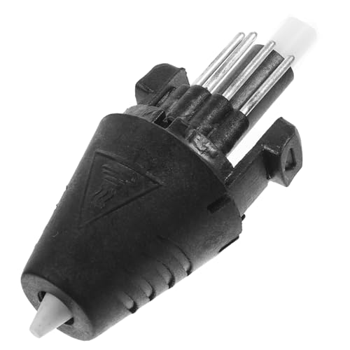 KICHOUSE Drucker Ersatzdüse mit Integriertem Steckdesign Einfache Installation Kompatibel mit Abs Pla Filament Sicherer Temperaturkontrollierter Druckkopf für Stifte von KICHOUSE