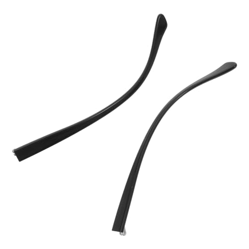 KICHOUSE Ersatz bügel für Brillen aus Metall Brillenbügel Breit Komfortable rutschfeste Brillenarme Einfache Montage Modische Brillenersatzteile für Sonnenbrillen und Lesebrillen von KICHOUSE