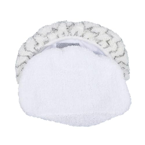 KICHOUSE Ersatzbezug für Dampfreiniger Mikrofaser Waschbarer Steam Mop Bezug Kompatibel Wiederverwendbar Wasserabsorbierend Geeignet für Bambus Fliesen Holz Marmorboden von KICHOUSE