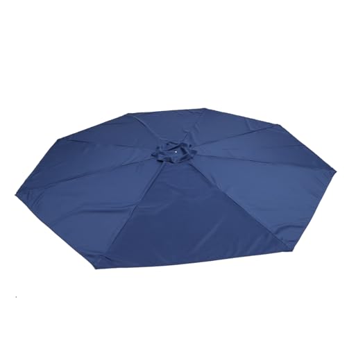 KICHOUSE Ersatzbezug für Terrassenschirm UV Schutz und Wasserabweisend für Garten Strand und Patio Design mit von KICHOUSE