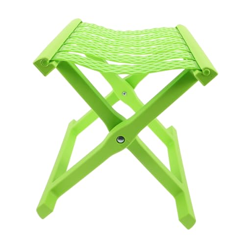 KICHOUSE Faltbarer Campinghocker, Kleiner Tragbarer Klappstuhl Für Gartenarbeit Im Freien Und Strandwanderungen, Angelausrüstung von KICHOUSE