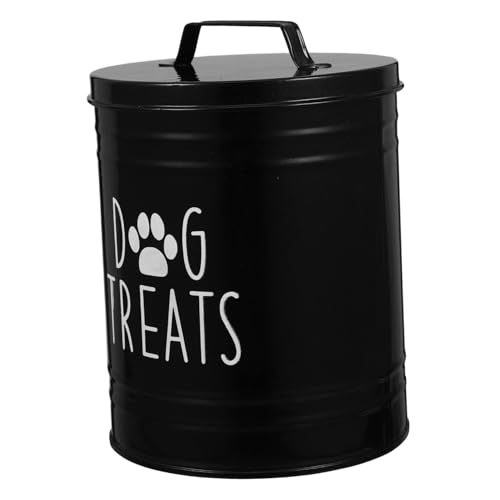 KICHOUSE Farmhouse Style Hundesnack Aufbewahrungsbehälter Aus Metall Mit Luftdichtem Deckel Kompakte Futterbox Für Trockenfutter Und Leckerlis Sicher Und Praktisch Für Haustierbesitzer KICHOUSE Farmhouse Style Hundesnack Aufbewahrungsbehälter Aus Metall Mit Luftdichtem Deckel Kompakte Futterbox Für Trockenfutter Und Leckerlis Sicher Und Praktisch Für Haustierbesitzer von KICHOUSE