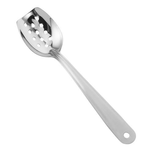 KICHOUSE Großer Edelstahl Schlitzlöffel Robust Langlebig mit Ergonomischem Griff für Buffet Hotel Catering Küchenutensil Multifunktionaler Servierlöffel aus Hochwertigem Edelstahl KICHOUSE Großer Edelstahl Schlitzlöffel Robust Langlebig mit Ergonomischem Griff für Buffet Hotel Catering Küchenutensil Multifunktionaler Servierlöffel aus Hochwertigem Edelstahl von KICHOUSE