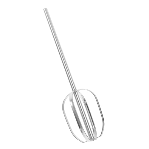 KICHOUSE Handmixer mit Extra Langem Rührstab Elektrischer Mixer für Teig Getränke und Backen Einsetzbares Küchengerät mit Einfacher und Vielseitigen Ersatzteilen Wiederverwendbar von KICHOUSE