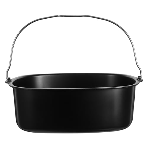 KICHOUSE Hochleistungs Kuchenfass für Luftfritteuse Carbonstahl Backform mit Abnehmbarem Korb für Gleichmäßiges Backen und Einfache Kompatibel mit Gängigen Luftfritteusen von KICHOUSE