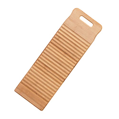 KICHOUSE Holz Waschbrett Rutschfestes Waschbrett für Handwäsche für Babykleidung Design mit Exzellenter Verarbeitung Robust von KICHOUSE
