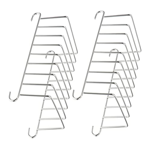 KICHOUSE Kochrost Edelstahl Toastständer für Heißluftfritteuse 2 Stück Brotregal Toasthalter Brothalter Zubehör für Küche Ofenfest für Backen Braten Zubereiten Silber KICHOUSE Kochrost Edelstahl Toastständer für Heißluftfritteuse 2 Stück Brotregal Toasthalter Brothalter Zubehör für Küche Ofenfest für Backen Braten Zubereiten Silber von KICHOUSE