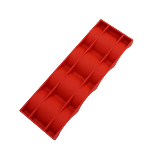 KICHOUSE Kreativer Kühlschrank Organizer für Flaschen und Dosen Silikon Stapelmatte Rot für Getränke und Kühlschranklagerung für Partys und Bbqs KICHOUSE Kreativer Kühlschrank Organizer für Flaschen und Dosen Silikon Stapelmatte Rot für Getränke und Kühlschranklagerung für Partys und Bbqs von KICHOUSE