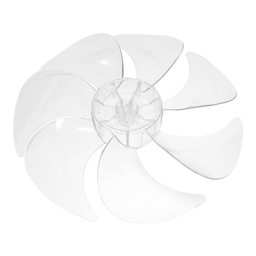 KICHOUSE Kunststoff Lüfterflügel Ersatz für Stand und Tischventilatoren Design Geräuscharm Starke Luftzirkulation Einfache Montage Kompatibel mit Gängigen Standventilator Ersatzteilen von KICHOUSE