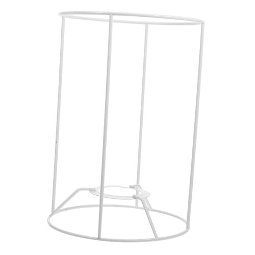 KICHOUSE Metall Lampenschirm Gestell Stabiler DIY Lampenschirm Rahmen Vielseitig Einsetzbar für Tischlampen und Stehlampen Einfach zu Montieren Langsam und Verformungsbeständig von KICHOUSE