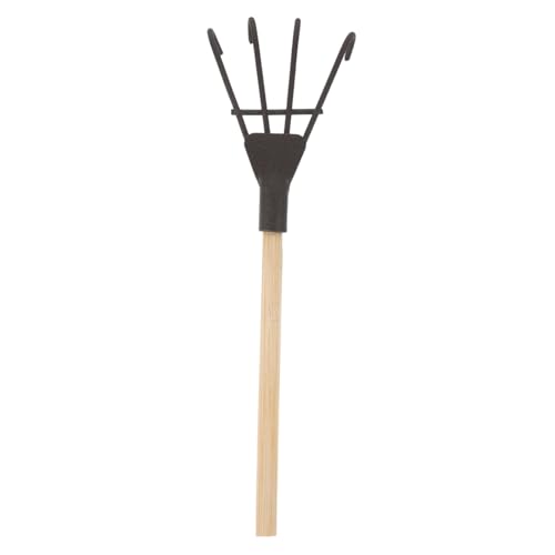 KICHOUSE Mini Gartenrechen Holzgriff Kleines für Dekoration Sandkasten für DIY Projekte und Wohnaccessoires KICHOUSE Mini Gartenrechen Holzgriff Kleines für Dekoration Sandkasten für DIY Projekte und Wohnaccessoires von KICHOUSE