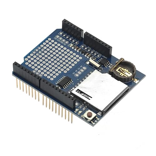 KICHOUSE Modul Datenrekorder Datenlogging Shield Kompatibel mit Karten Rtc Einfache Prototypenentwicklung für Datenlogging Anwendungen von KICHOUSE