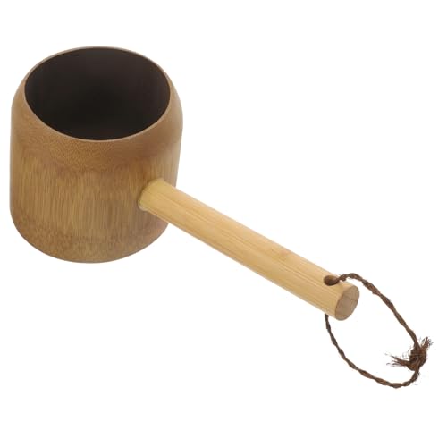 KICHOUSE Badeeimer Wasserkelle aus Natürlichem für Badezimmer und Dusche Ergonomischer Griff Langlebig KICHOUSE Badeeimer Wasserkelle aus Natürlichem für Badezimmer und Dusche Ergonomischer Griff Langlebig von KICHOUSE