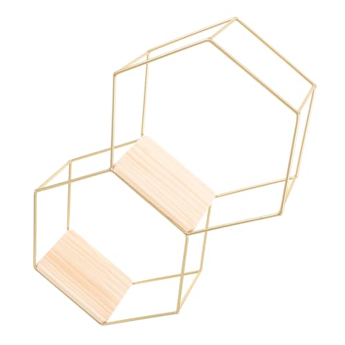 KICHOUSE Nordische Wanddekoration Goldenes Sechseck Wandbehang Wandregal Raumdekor Wandkunst Wohnzimmerdekorationen Ästhetische Lagerregale Kleines Ausstellungsregal KICHOUSE Nordische Wanddekoration Goldenes Sechseck Wandbehang Wandregal Raumdekor Wandkunst Wohnzimmerdekorationen Ästhetische Lagerregale Kleines Ausstellungsregal von KICHOUSE