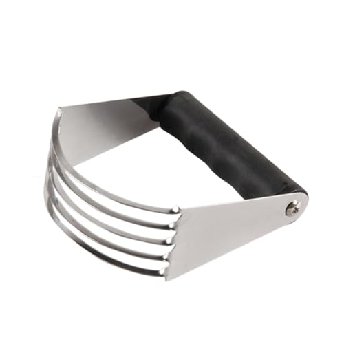 KICHOUSE Pastry Cutter aus Teigmischer für Kekse Kuchen und Muffins Ergonomischer Griff Rostfrei und Leicht zu Reinigen für Backzubereitung von KICHOUSE