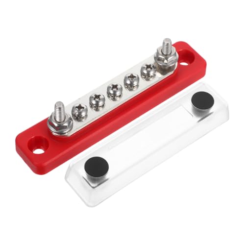 KICHOUSE Position Power Distribution Terminal Block mit Robuster Schraubverbindung Hoher Stromkapazität und Effizienter Wärmeableitung Kompakter Sammelschienenverteiler für Wohnmobile Boote KICHOUSE Position Power Distribution Terminal Block mit Robuster Schraubverbindung Hoher Stromkapazität und Effizienter Wärmeableitung Kompakter Sammelschienenverteiler für Wohnmobile Boote von KICHOUSE