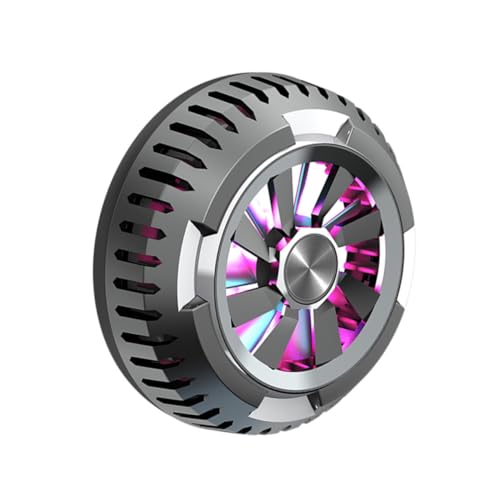 KICHOUSE Professioneller Smartphone kühler Halbleiter Mobiler Lüfter mit Rgb Beleuchtung Schneller Wärmeableitung Flugzeugmaterial Ringförmiger Adsorptionskühler für Tablet und Handy KICHOUSE Professioneller Smartphone kühler Halbleiter Mobiler Lüfter mit Rgb Beleuchtung Schneller Wärmeableitung Flugzeugmaterial Ringförmiger Adsorptionskühler für Tablet und Handy von KICHOUSE
