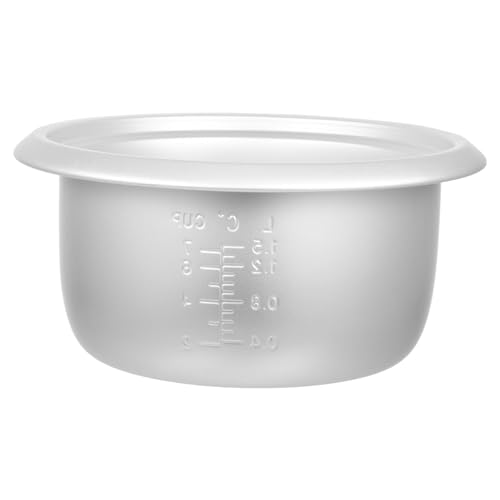 KICHOUSE Reiskocher Innentopf aus Aluminiumlegierung Universeller Ersatz für Traditionellen Reiskocher Langlebig und Multifunktional für Reis Suppen und Kuchen KICHOUSE Reiskocher Innentopf aus Aluminiumlegierung Universeller Ersatz für Traditionellen Reiskocher Langlebig und Multifunktional für Reis Suppen und Kuchen von KICHOUSE