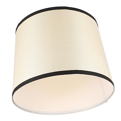 KICHOUSE Runder Lampenschirm für Tischlampe Vielseitig Einsetzbar aus Hochwertigem Material Einfache Montage Geeignet für Verschiedene Einrichtungsstile von KICHOUSE