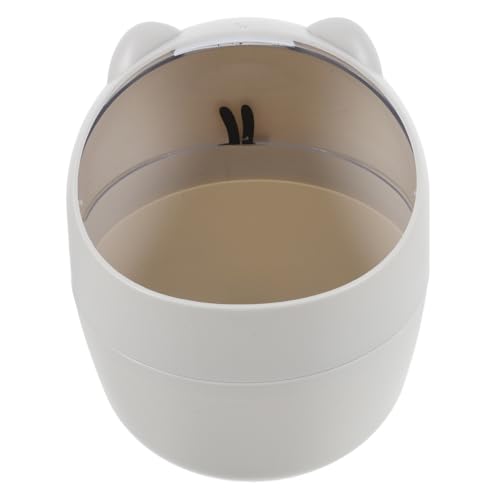 KICHOUSE Schreibtisch Mülleimer mit Deckel Süßer Cartoon Mini Abfallbehälter für Kinderzimmer und Büro Multifunktional Kosmetikeimer oder Taschentuchbox Robust KICHOUSE Schreibtisch Mülleimer mit Deckel Süßer Cartoon Mini Abfallbehälter für Kinderzimmer und Büro Multifunktional Kosmetikeimer oder Taschentuchbox Robust von KICHOUSE