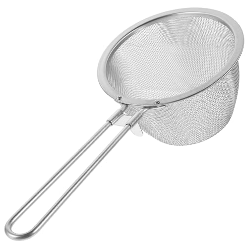 KICHOUSE Sieb Aus Edelstahl Sieb Abtropfgitter Nudelfilter Schlitzsieb Nudelsieb Küchensieb Sieb Sieb Sieb Mit Griff Sieb Für Zuhause Küche Lebensmittellöffel Silber KICHOUSE Sieb Aus Edelstahl Sieb Abtropfgitter Nudelfilter Schlitzsieb Nudelsieb Küchensieb Sieb Sieb Sieb Mit Griff Sieb Für Zuhause Küche Lebensmittellöffel Silber von KICHOUSE