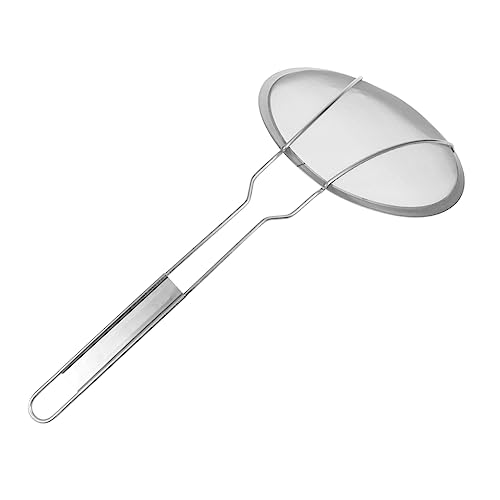 KICHOUSE Sieb Löffel Multifunktionales Küchensieb für Pommes Nudeln und Gemüse Spülmaschinenfest Hitzebeständig Rostfrei für Sicheres Frittieren und Abtropfen von KICHOUSE