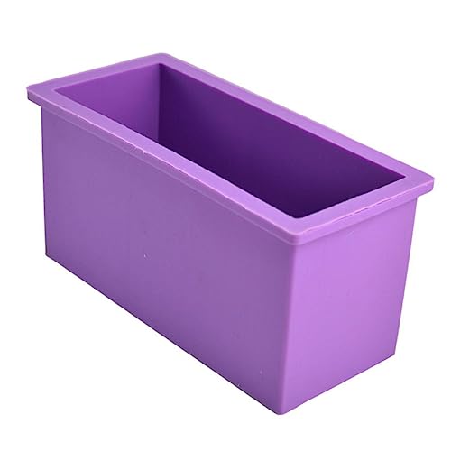 KICHOUSE Silikon Kuchenform Rechteckige Backform für Brot Kuchen und Seifen Diy Backwerkzeug Ofen Kühlschrank und Mikrowellengeeignet von KICHOUSE