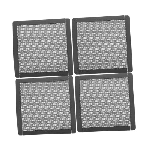 KICHOUSE Staubdichtes Netz Für Pc-lüfter 4-teilige Pvc-lüfterabdeckung Installieren Für Computerhardware von KICHOUSE