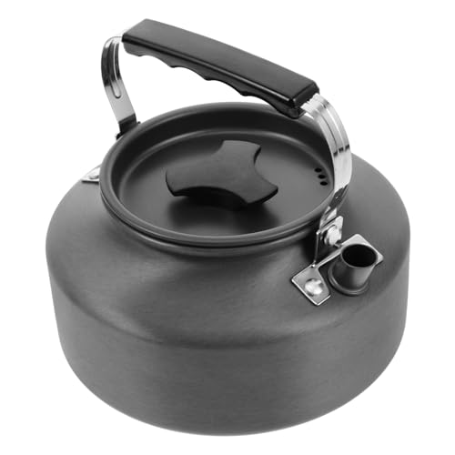 KICHOUSE Tragbarer Aluminium Oxid Wasserkocher Camping Teekessel für Outdoor Zuhause Große Kapazität Langlebig Bruchsicher Sicher im Gebrauch von KICHOUSE