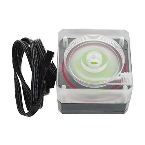 KICHOUSE Wasserkühlung Pumpe für PC Effizientes Kühlsystem mit Pwm Unterstützung H Durchflussrate für DIY Enthusiasten und Ruhigen Betrieb KICHOUSE Wasserkühlung Pumpe für PC Effizientes Kühlsystem mit Pwm Unterstützung H Durchflussrate für DIY Enthusiasten und Ruhigen Betrieb von KICHOUSE