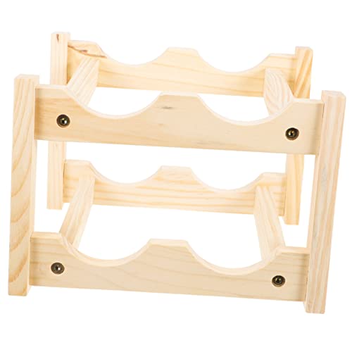 KICHOUSE Weinflaschenregal Aus Holz Weinregale Flaschen Organizer Für Schnapsflaschen Stabiles Weinregal Weinschrank Weinflaschenhalter Weinlagerregale Eck Weinregal Kleines KICHOUSE Weinflaschenregal Aus Holz Weinregale Flaschen Organizer Für Schnapsflaschen Stabiles Weinregal Weinschrank Weinflaschenhalter Weinlagerregale Eck Weinregal Kleines von KICHOUSE