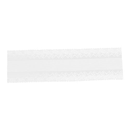 KICHOUSE Tischläufer-Set Aus Spitze Weiße Tischläufer Hochzeitsdekoration Spitzenläufer 140 cm Für Abendessen Und Wohnzimmer von KICHOUSE