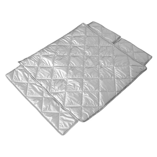 KICHOUSE wasserdichte Sonnengeschützte Gefrierschrank Abdeckung mit Isolierender Baumwollfüllung Magnetisch Atmungsaktiv Geeignet für Kühlschränke Gefriertruhen und Vitrinen von KICHOUSE