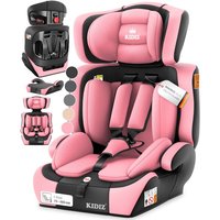 Autokindersitz Kinderautositz Gruppe 1+2+3 9-36 kg 5-Punkt-Sicherheitsgurt Autositz Kindersitz Einstellbare Kopfstütze Mitwachsend - Kidiz von KIDIZ