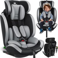 Kidiz - Autokindersitz Premium Kinderautositz Gruppe 1+2+3, 9-36 kg 5-Punkt-Sicherheitsgurt Autositz Kindersitz Einstellbare Kopfstütze Mitwachsend von KIDIZ