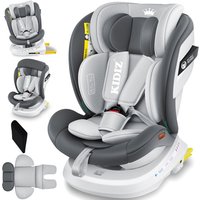 Kidiz - Kindersitz Baby Autositz Kinderautositz Isofix Top Tether 360° drehbar Gruppe 0/1/2/3 ab Geburt 0-36kg Mit Sonnenschutzdach Seitenschutz 5 von KIDIZ
