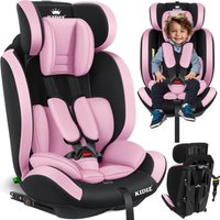 Autokindersitz Premium Kinderautositz Gruppe 1+2+3, 9-36 kg 5-Punkt-Sicherheitsgurt Autositz Kindersitz Einstellbare Kopfstütze Mitwachsend Rosa Autokindersitz Premium Kinderautositz Gruppe 1+2+3, 9-36 kg 5-Punkt-Sicherheitsgurt Autositz Kindersitz Einstellbare Kopfstütze Mitwachsend Rosa von KIDIZ