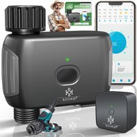 Kidiz - kesser® Bewässerungssteuerung mit wlan Wifi Bewässerungscomputer für Garten & Balkon Automatische Bewässerung App & Sprachsteuerung von KIDIZ
