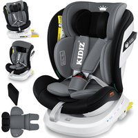 Kidiz - Kindersitz Baby Autositz Kinderautositz Isofix Top Tether 360° drehbar Gruppe 0/1/2/3 ab Geburt 0-36kg Mit Sonnenschutzdach Seitenschutz 5 von KIDIZ