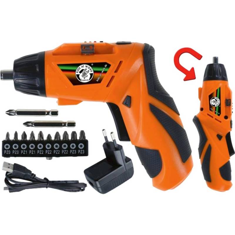 Kids At Work A600679 Akku Schrauber Kinderakkuschrauber Kinderschrauber Bohrer B-Ware von KIDS AT WORK