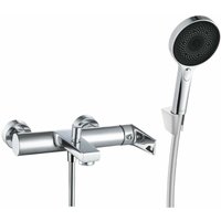 Kielle - Harmonia - Badewannenarmatur mit Zubehör, verchromt 10323SN10 Kielle - Harmonia - Badewannenarmatur mit Zubehör, verchromt 10323SN10 von KIELLE