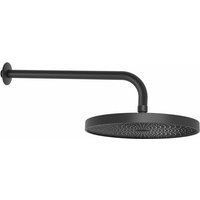 Kielle - Oudee - Kopfbrause 260, 1 Strahlart, Brausearm 35 cm, schwarz matt 20102SE4 Kielle - Oudee - Kopfbrause 260, 1 Strahlart, Brausearm 35 cm, schwarz matt 20102SE4 von KIELLE