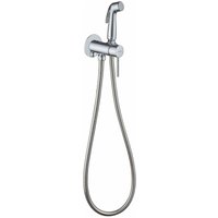 Kielle - Oudee - Set Unterputz-Einhebelmischer mit Bidetbrause, Chrom 10402200 von KIELLE