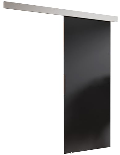 KIER FURNITURE Schiebetür Komplettset MALIBU - Tür mit Laufschiene - Schiebetürsystem - Raumspartür - Innentüren - Sliding Door Set - Graphit B86xH205xT1,6cm KIER FURNITURE Schiebetür Komplettset MALIBU - Tür mit Laufschiene - Schiebetürsystem - Raumspartür - Innentüren - Sliding Door Set - Graphit B86xH205xT1,6cm von KIER FURNITURE