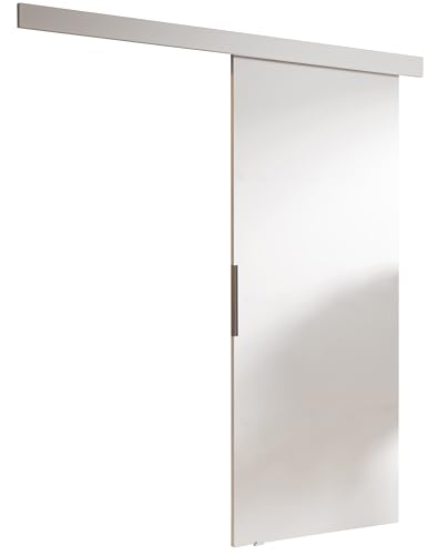 KIER FURNITURE Schiebetür Komplettset MALIBU - Tür mit Laufschiene - Schiebetürsystem - Raumspartür - Innentüren - Sliding Door Set - Weiß B96xH205xT1,6cm KIER FURNITURE Schiebetür Komplettset MALIBU - Tür mit Laufschiene - Schiebetürsystem - Raumspartür - Innentüren - Sliding Door Set - Weiß B96xH205xT1,6cm von KIER FURNITURE