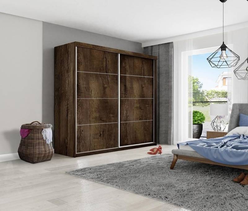 KIER FURNITURE Schwebetürenschrank Schrank Schlafzimmer TOP PLUS B-25, Kleiderschränke – 150x200x62 cm KIER FURNITURE Schwebetürenschrank Schrank Schlafzimmer TOP PLUS B-25, Kleiderschränke – 150x200x62 cm von KIER FURNITURE