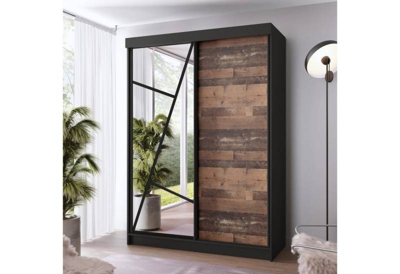 KIER FURNITURE Schwebetürenschrank Schrank Schlafzimmer VENA, Kleiderschränke – 138x205x59 cm KIER FURNITURE Schwebetürenschrank Schrank Schlafzimmer VENA, Kleiderschränke – 138x205x59 cm von KIER FURNITURE